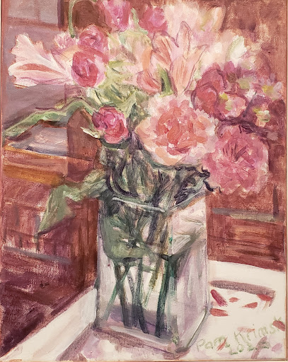 small pink carnations and freesia (sold)